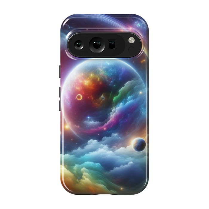 Pixel 9 pro StrongFit Rainbow Universe by JohnnyVillas