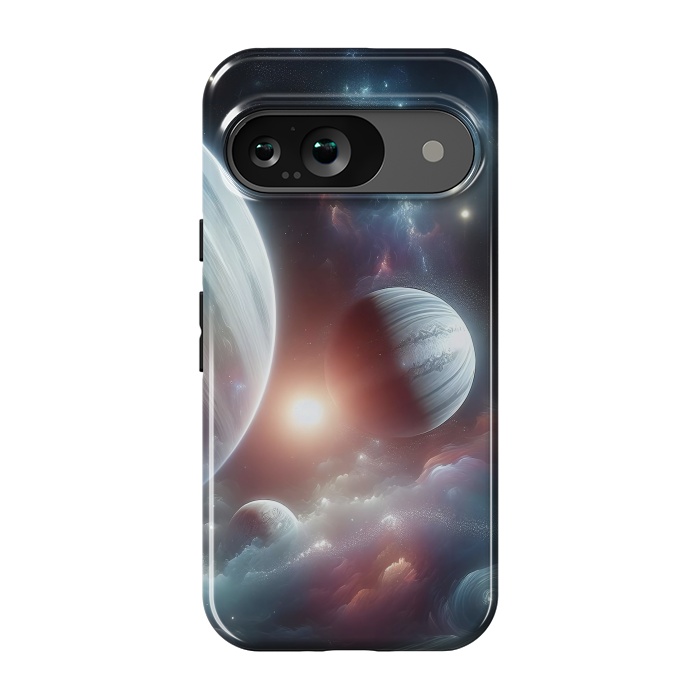 Pixel 9 StrongFit Iridescent Universe by JohnnyVillas