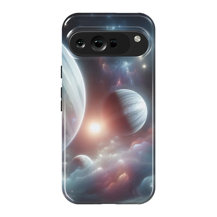 Pixel 9 Pro XL StrongFit Iridescent Universe by JohnnyVillas