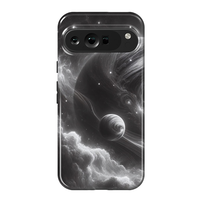 Pixel 9 Pro XL StrongFit B&W Universe by JohnnyVillas