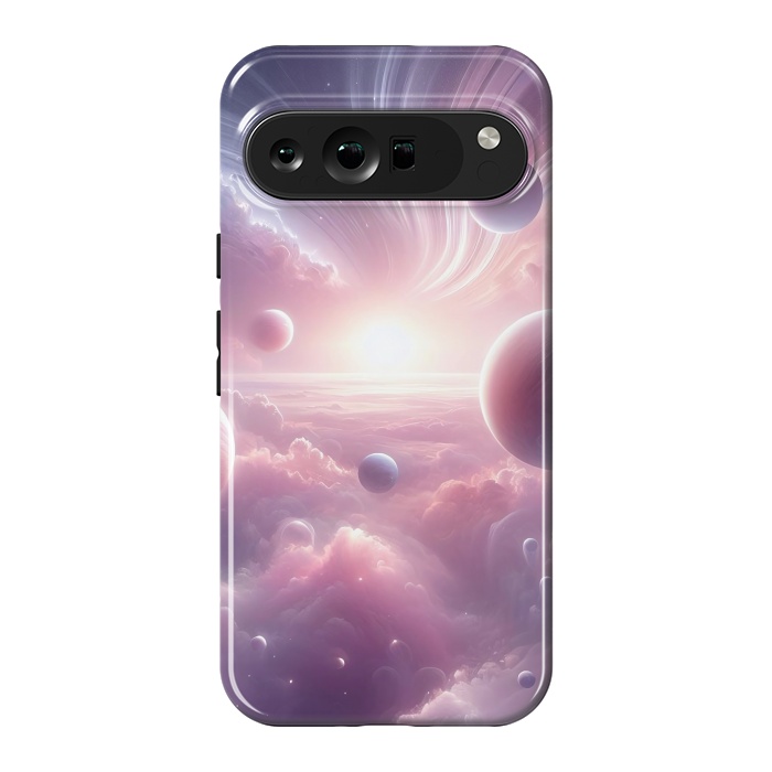 Pixel 9 Pro XL StrongFit Lavender Universe by JohnnyVillas