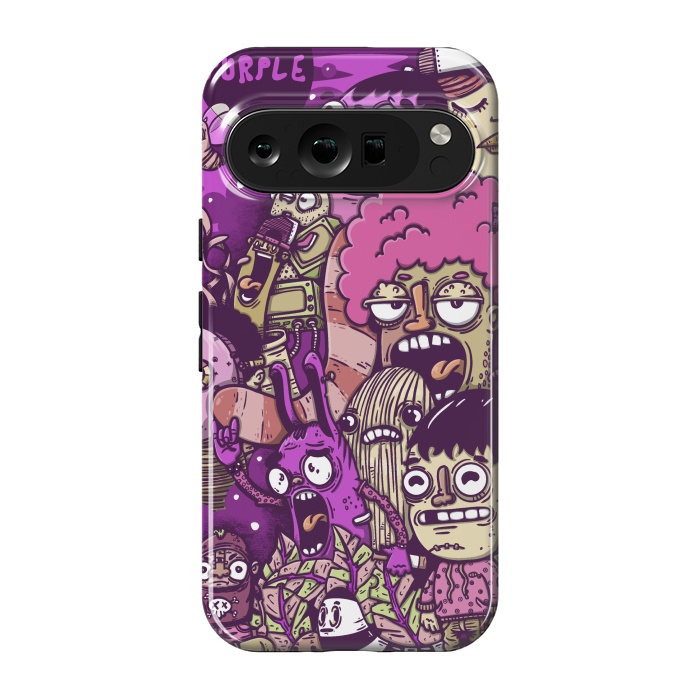 Pixel 9 pro StrongFit purple project by Manuvila