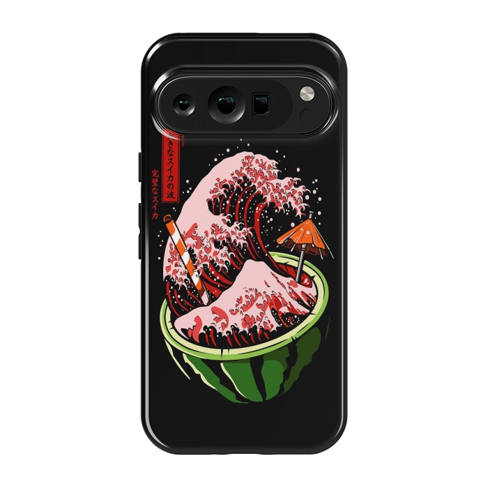 Pixel 9 pro StrongFit The Great Wave Of Watermelon by LM2Kone