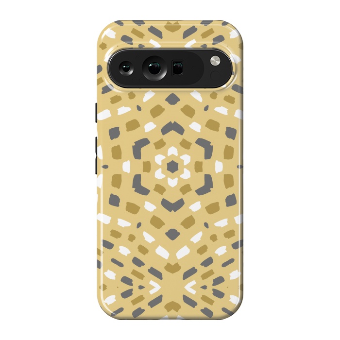 Pixel 9 Pro XL StrongFit Geometrical Kaleidoscope Pattern by Creativeaxle