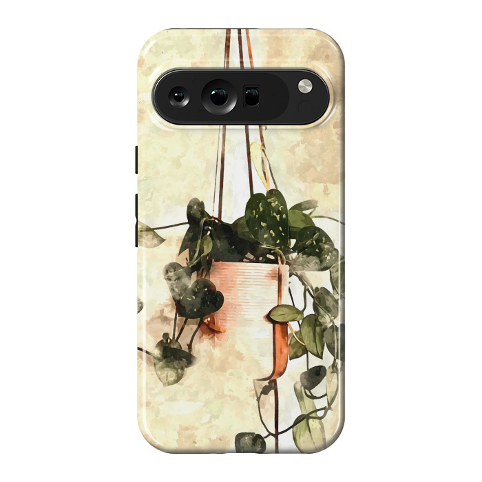 Pixel 9 Pro XL StrongFit Hanging Money Plant by Creativeaxle