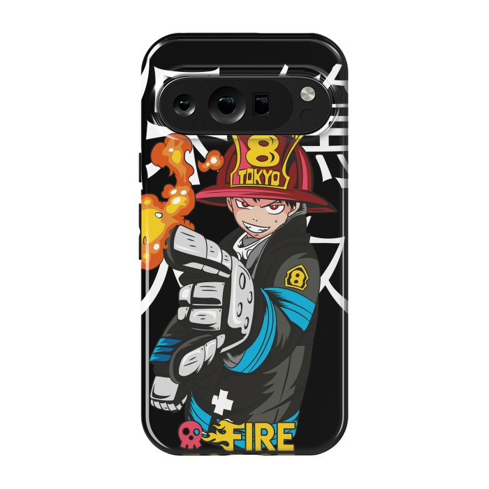 Pixel 9 pro StrongFit Fire force by Kato