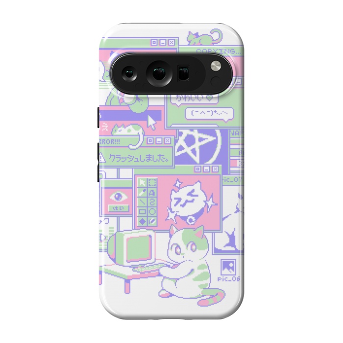 Pixel 9 pro StrongFit Interneko by Ilustrata