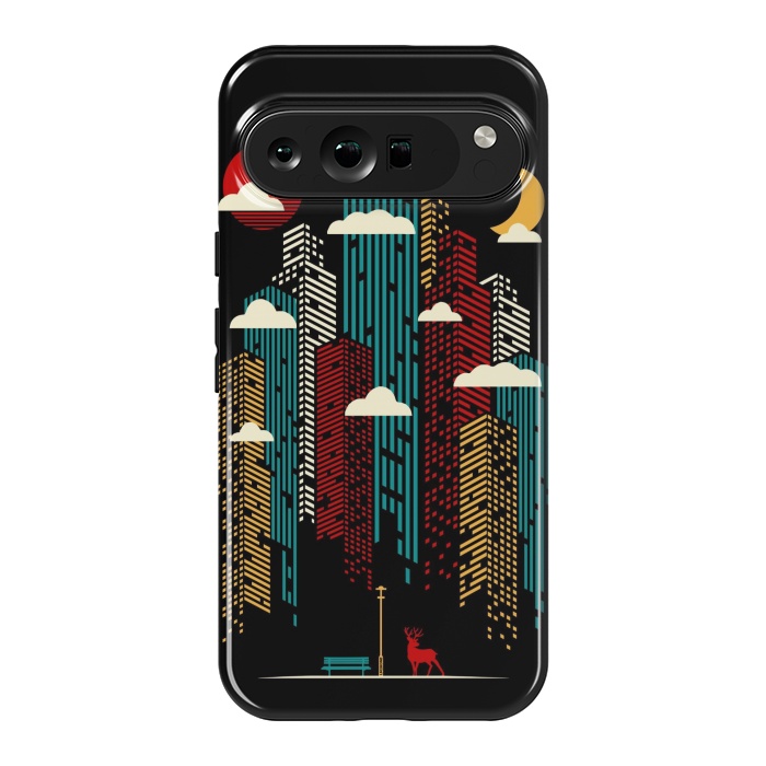 Pixel 9 Pro XL StrongFit Modern Urban Retro by LM2Kone