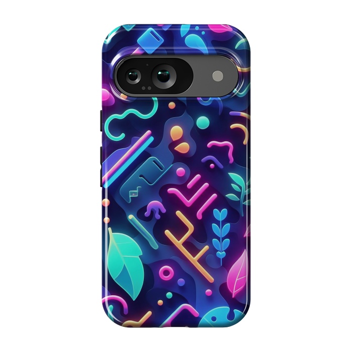 Pixel 9 StrongFit Neon Nature by JohnnyVillas