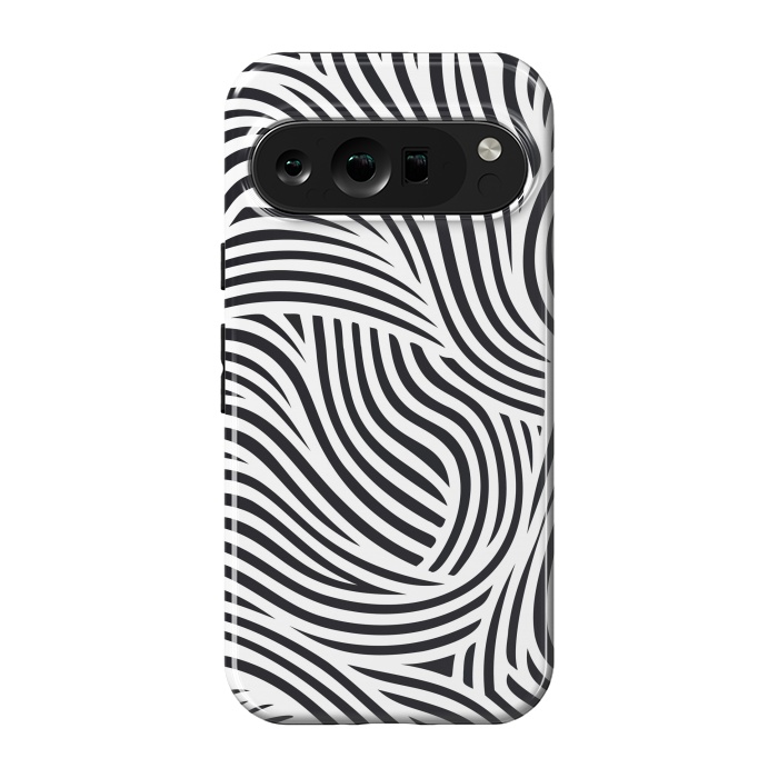 Pixel 9 pro StrongFit Zebra Chic by JohnnyVillas