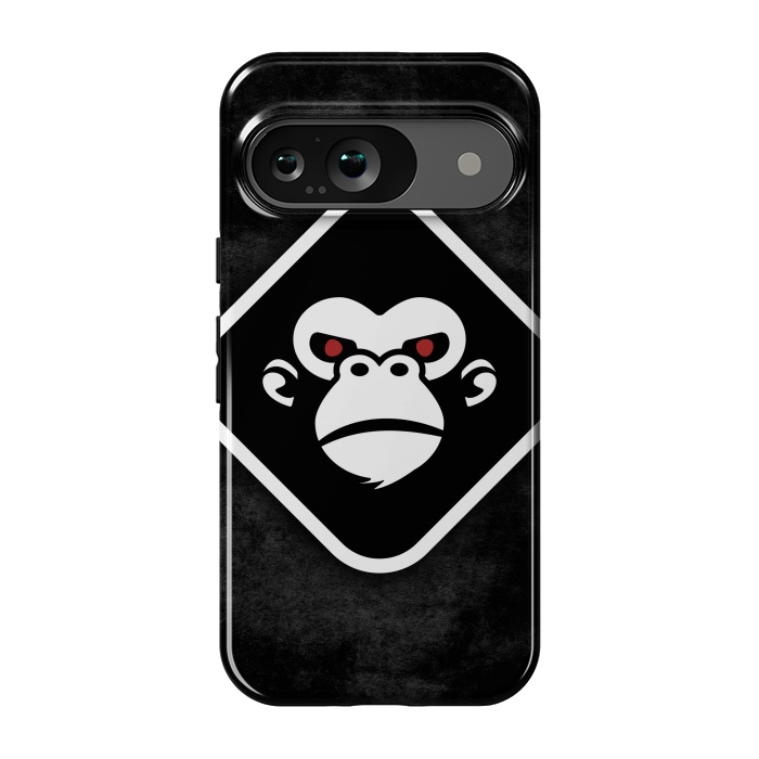 Pixel 9 StrongFit Monkey logo by Manuvila