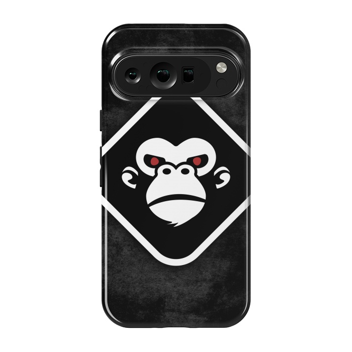 Pixel 9 pro StrongFit Monkey logo by Manuvila