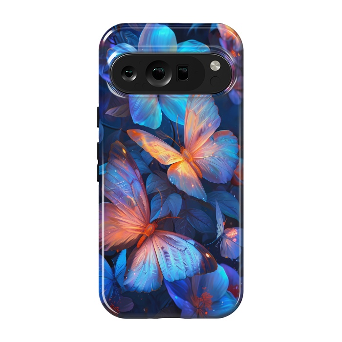 Pixel 9 pro StrongFit magical night butterflies by haroulita