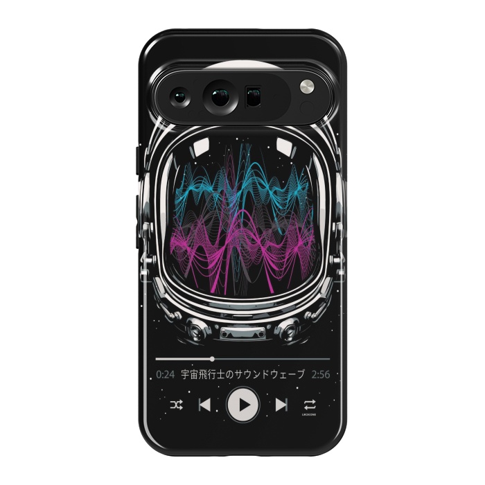 Pixel 9 Pro XL StrongFit Soundtrack Neon - Astronaut by LM2Kone