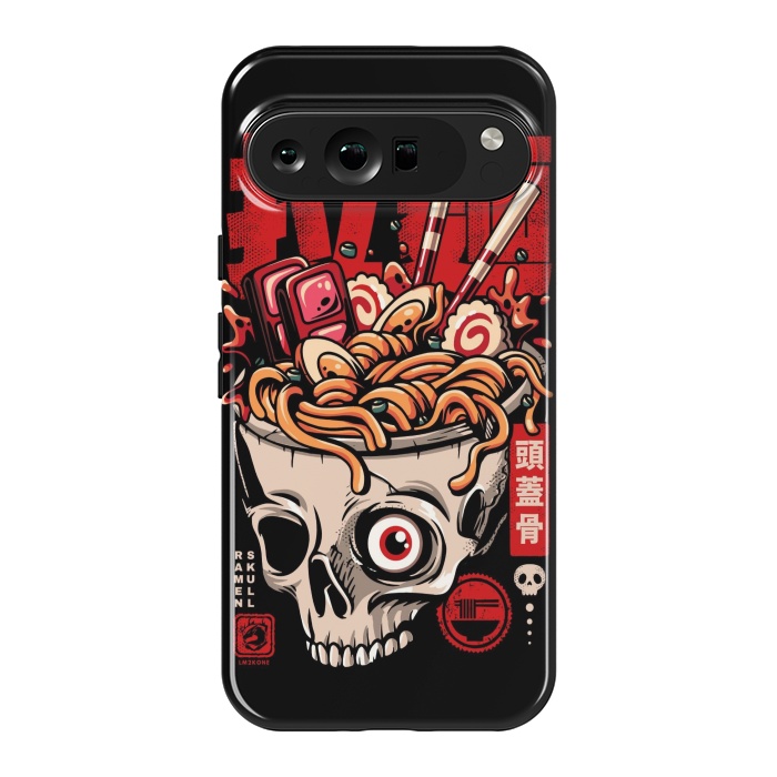 Pixel 9 Pro XL StrongFit Skull Ramen Noodles by LM2Kone