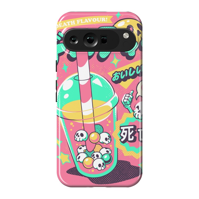 Pixel 9 Pro XL StrongFit Death Tea - Pink Version by Ilustrata