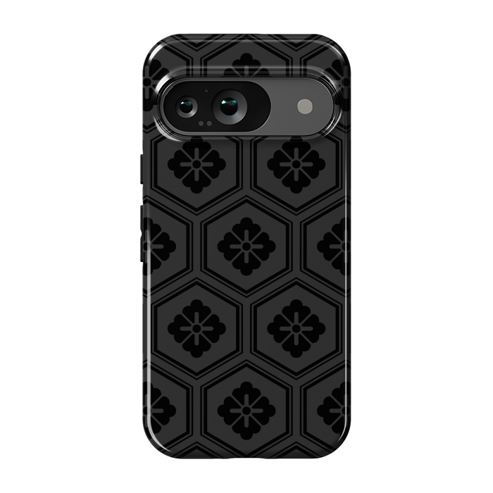 Pixel 9 StrongFit Kikko Pattern Dark by JohnnyVillas