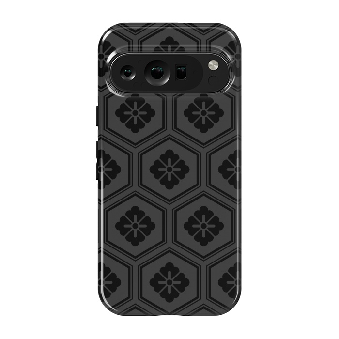 Pixel 9 pro StrongFit Kikko Pattern Dark by JohnnyVillas