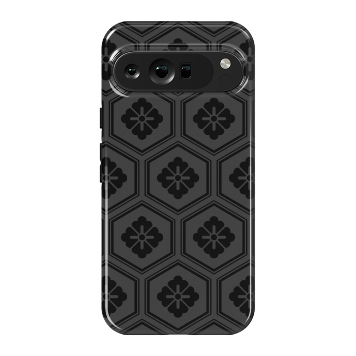 Pixel 9 Pro XL StrongFit Kikko Pattern Dark by JohnnyVillas