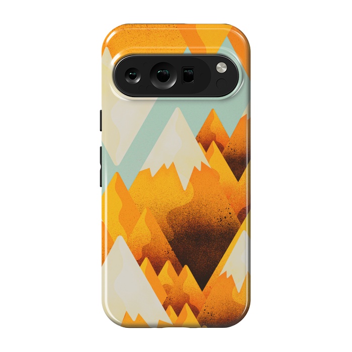 Pixel 9 pro StrongFit Yellow sand peaks by Steve Wade (Swade)