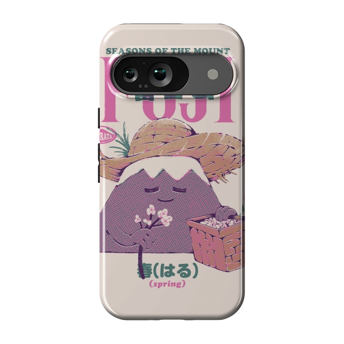 Pixel 9 StrongFit Mount Fuji Spring by Ilustrata