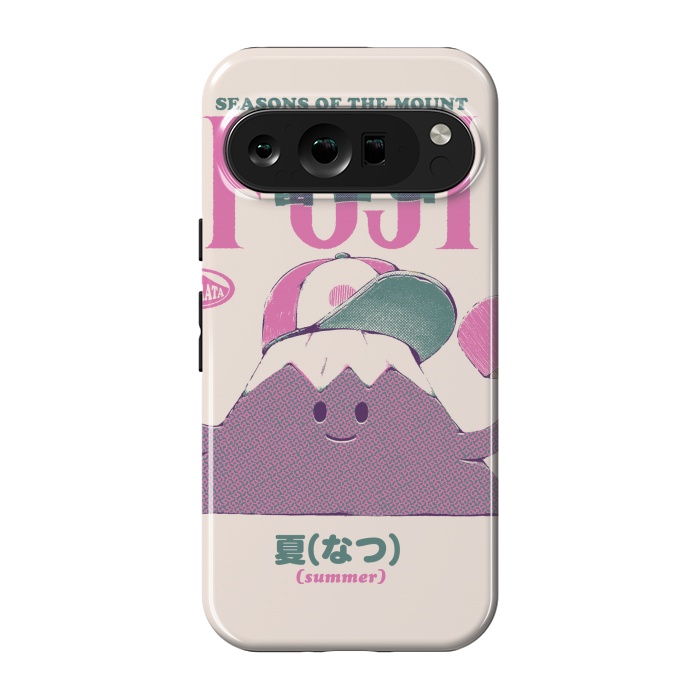 Pixel 9 pro StrongFit Mount Fuji Summer by Ilustrata