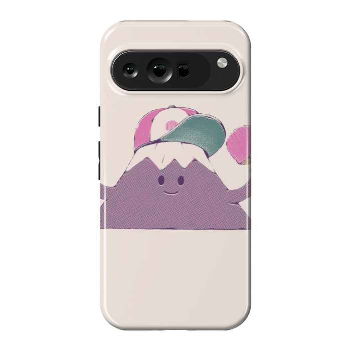 Pixel 9 Pro XL StrongFit Mount Fuji Summer Sticker by Ilustrata