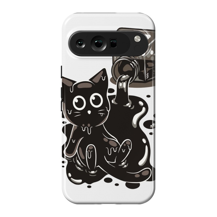 Pixel 9 Pro XL StrongFit Ink Kitty by LM2Kone