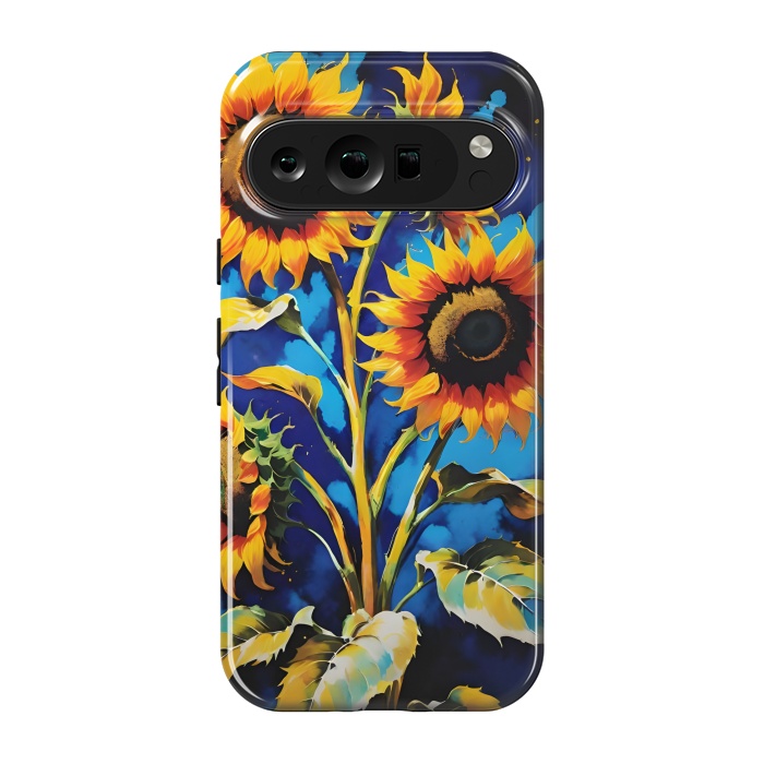 Pixel 9 pro StrongFit Sunflowers 3 by Winston