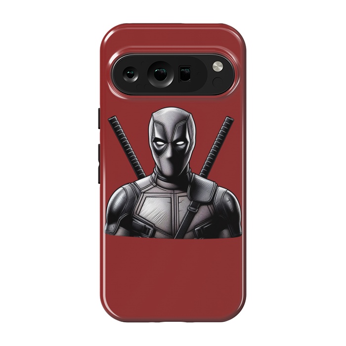 Pixel 9 pro StrongFit Deadpool  by Winston