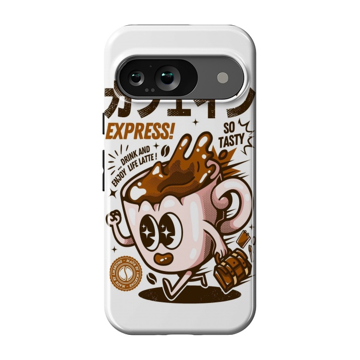 Pixel 9 StrongFit Funny Caffeine Expresso by LM2Kone