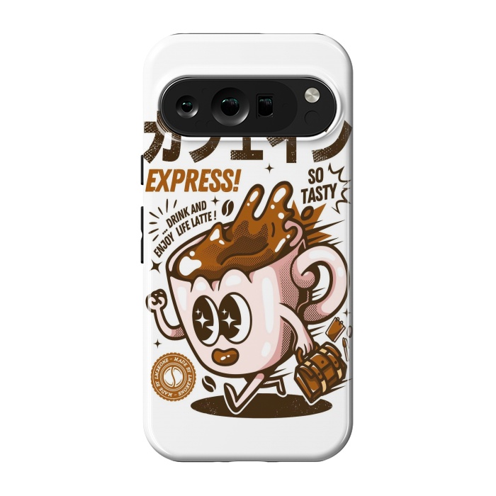 Pixel 9 pro StrongFit Funny Caffeine Expresso by LM2Kone