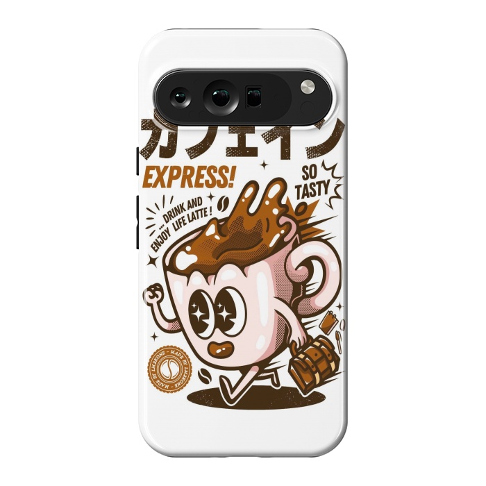 Pixel 9 Pro XL StrongFit Funny Caffeine Expresso by LM2Kone