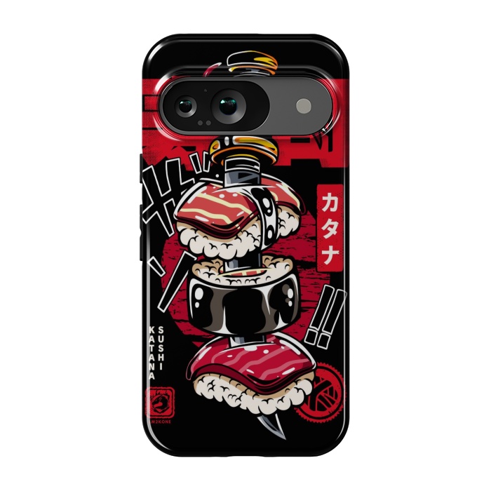 Pixel 9 StrongFit Japan Katana Sushi by LM2Kone