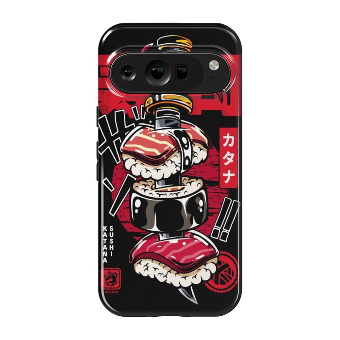 Pixel 9 pro StrongFit Japan Katana Sushi by LM2Kone