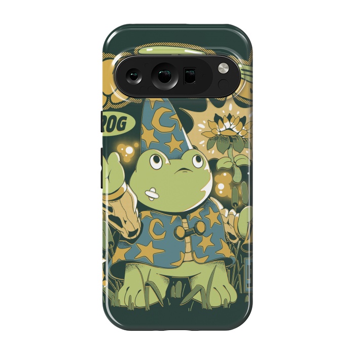 Pixel 9 pro StrongFit Magic Frog by Ilustrata