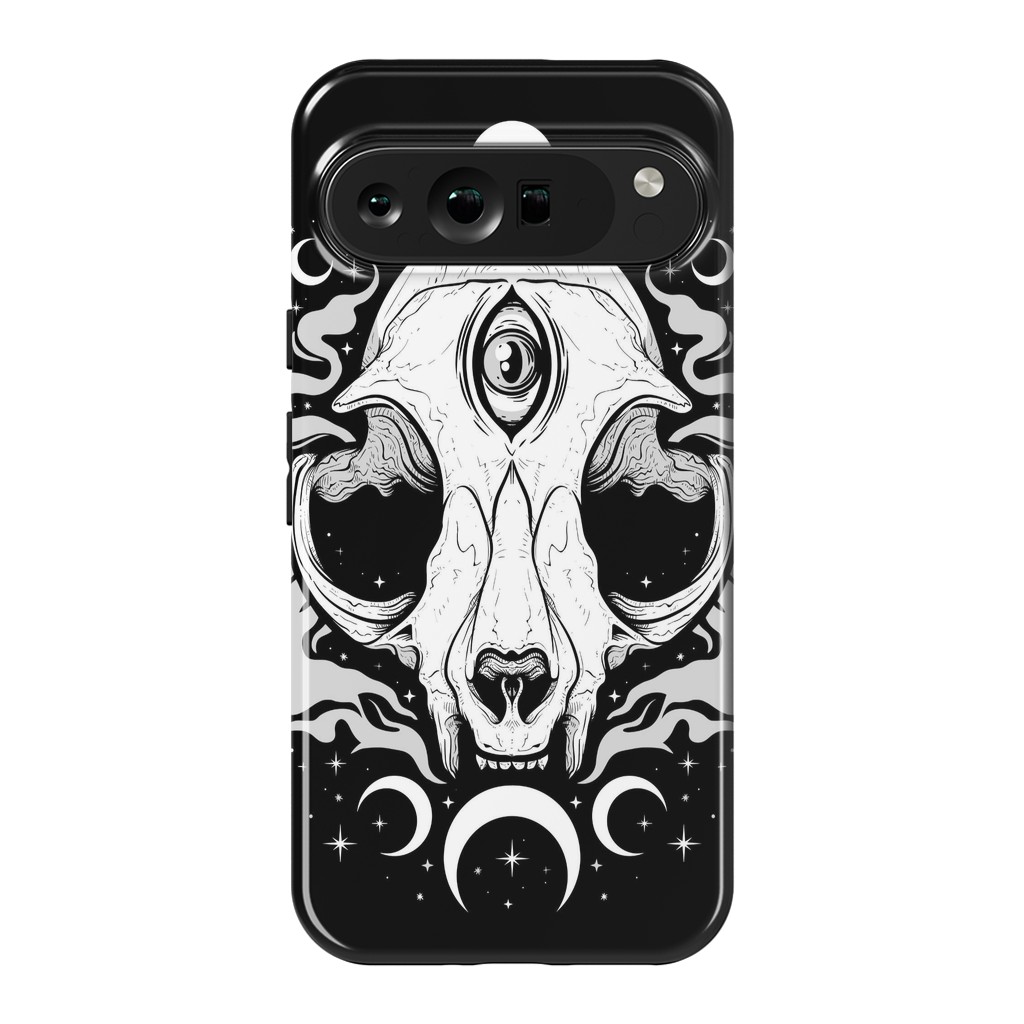 Pixel 9 Pro XL StrongFit Occult Moon Cat by LM2Kone