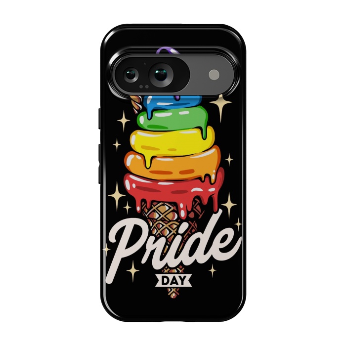 Pixel 9 StrongFit Rainbow Pride Ice Cream by LM2Kone