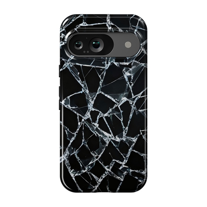 Pixel 9 StrongFit Broken Glass by JohnnyVillas