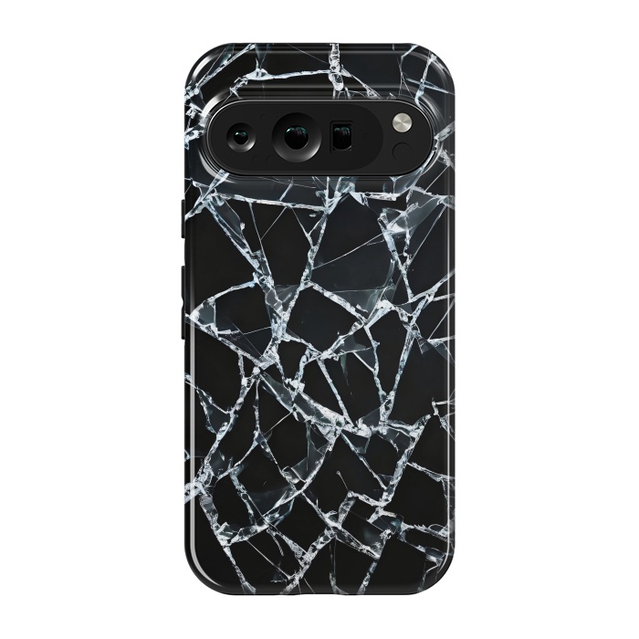 Pixel 9 pro StrongFit Broken Glass by JohnnyVillas