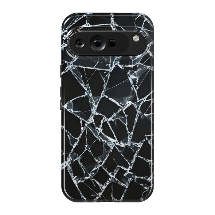 Pixel 9 Pro XL StrongFit Broken Glass by JohnnyVillas