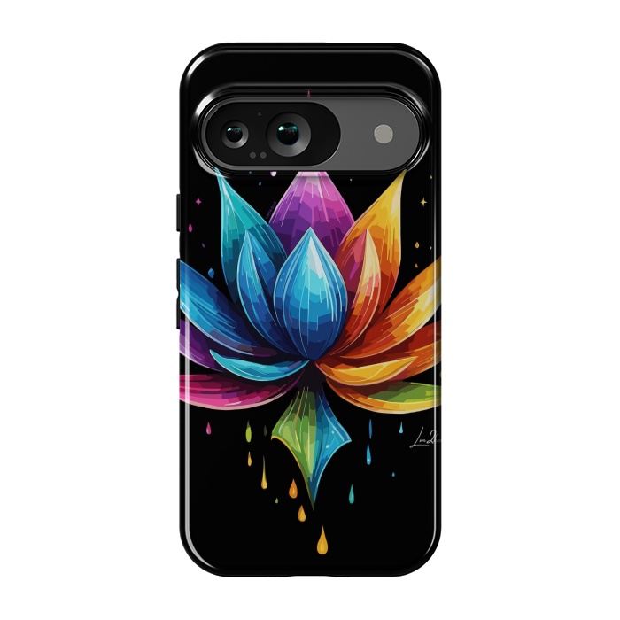 Pixel 9 StrongFit Multicolors Lotus by LM2Kone