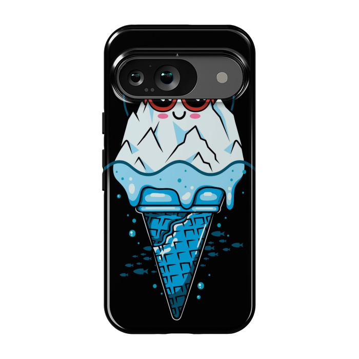 Pixel 9 StrongFit Funny Iceberg Cream by LM2Kone