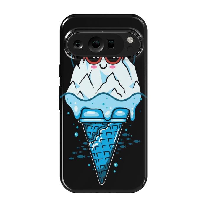 Pixel 9 pro StrongFit Funny Iceberg Cream by LM2Kone