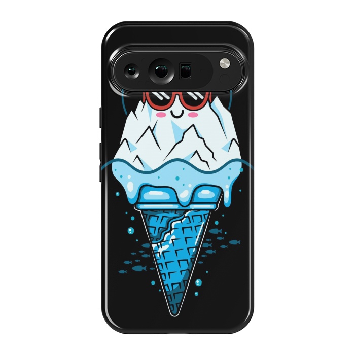 Pixel 9 Pro XL StrongFit Funny Iceberg Cream by LM2Kone