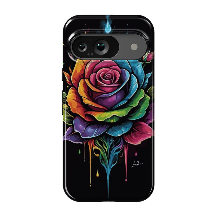 Pixel 9 StrongFit Fantasy Multicolored Rose by LM2Kone