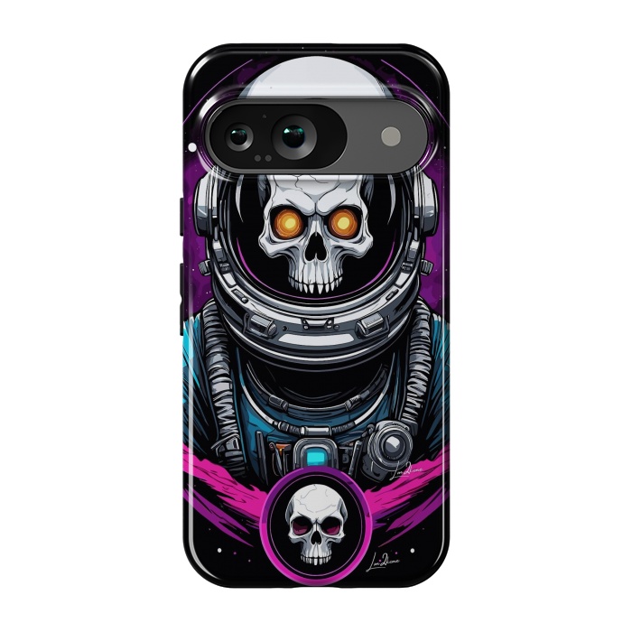 Pixel 9 StrongFit Astronaut Skull Space by LM2Kone