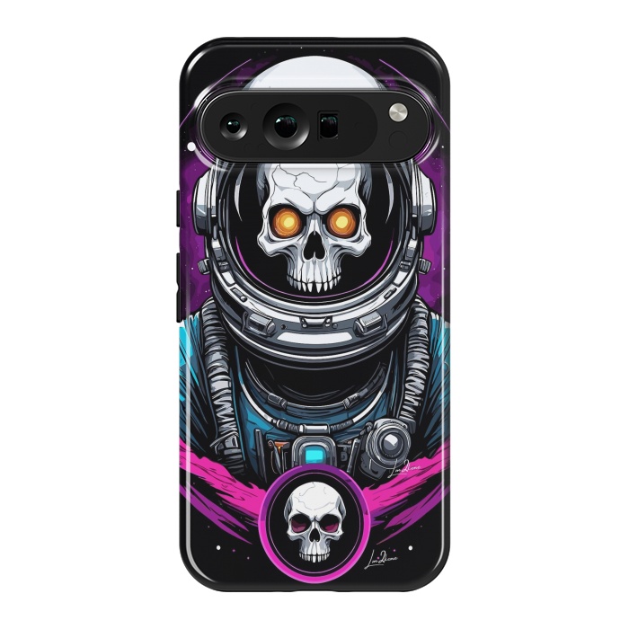 Pixel 9 Pro XL StrongFit Astronaut Skull Space by LM2Kone