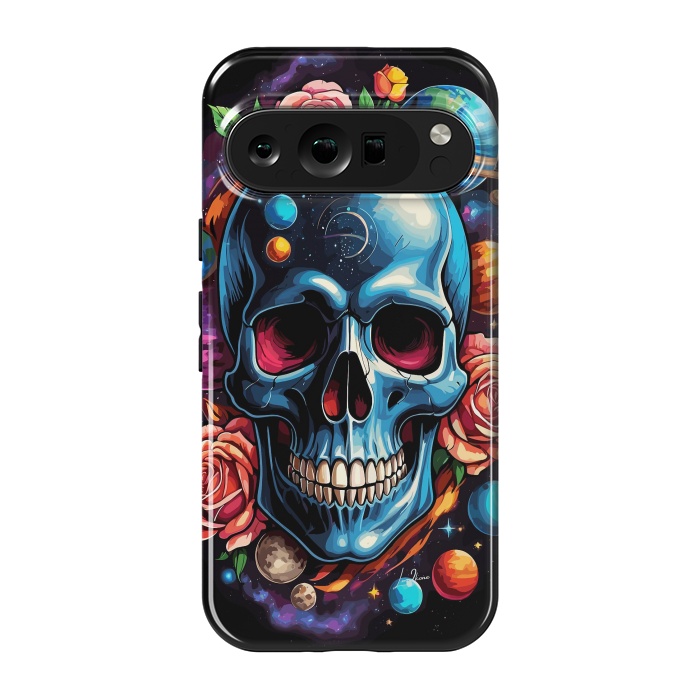 Pixel 9 pro StrongFit Astronomic Skull by LM2Kone