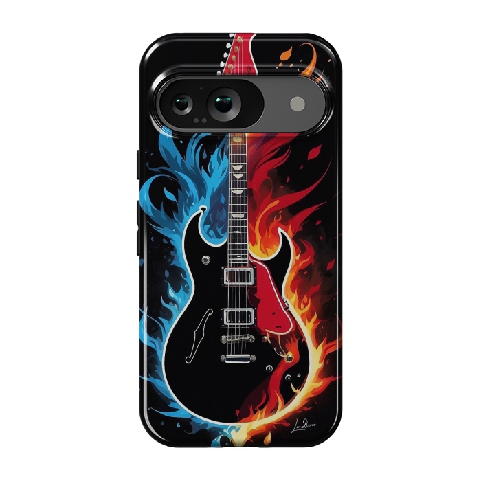 Pixel 9 StrongFit Epic Blazing Guitar by LM2Kone